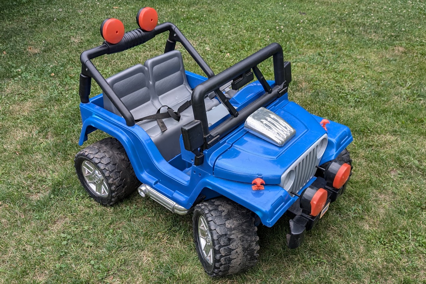 Blue Jeep