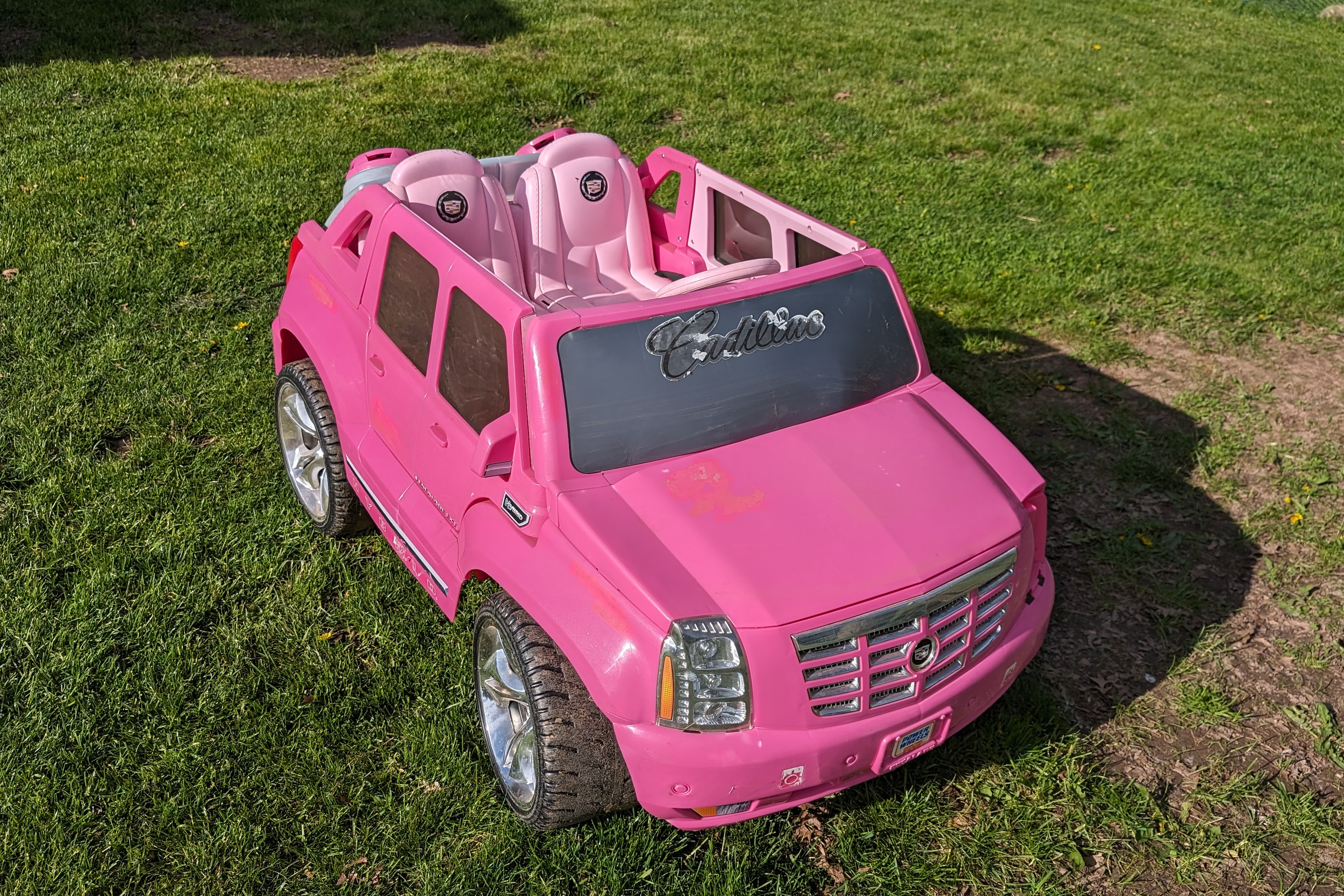 Pink Cadillac Escalade