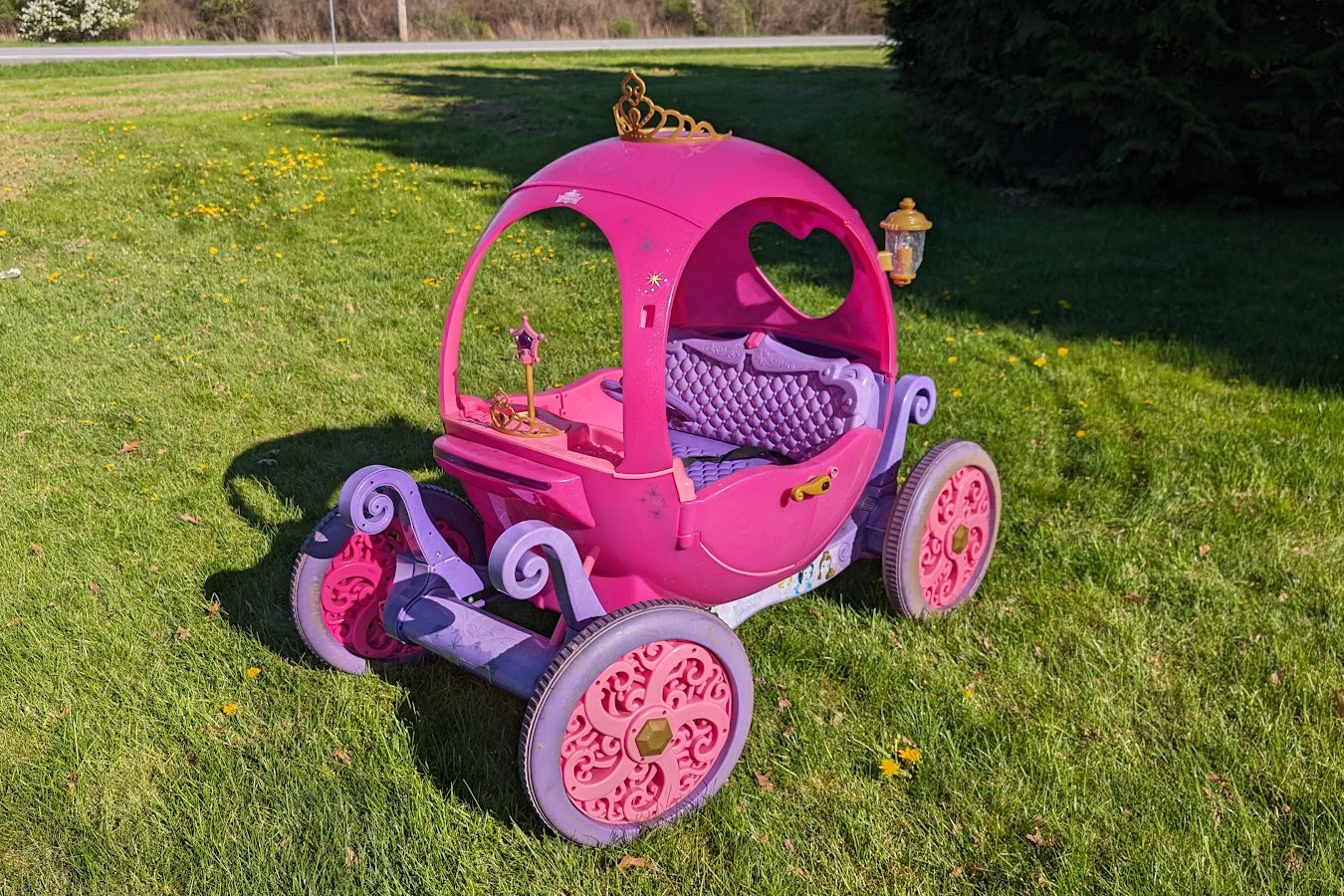 Pink Princess Carriage